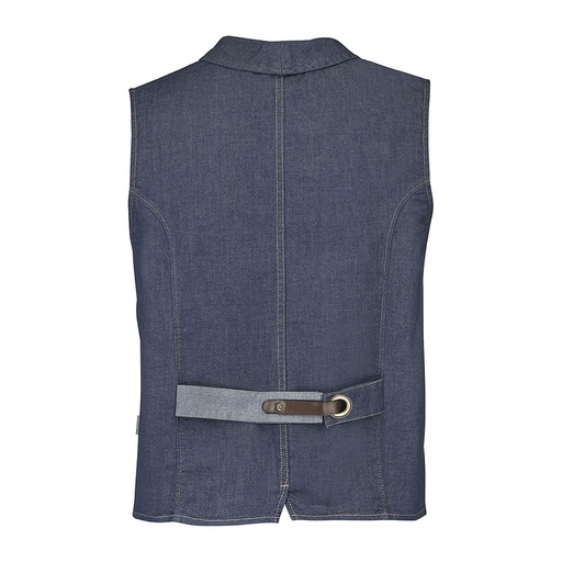 Gilet de costume homme en jean Arago