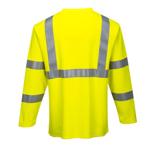 T-shirt ignifugé haute visibilité manches longues – Portwest FR96