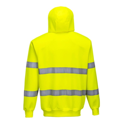 Sweat à capuche zippé haute visibilité – Portwest B305