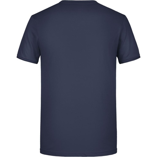 T-shirt bio manches roulottées – Daiber 8002
