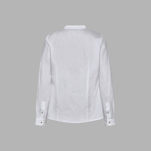 Chemise femme Chambray col mao Lanay – Gary's 210011