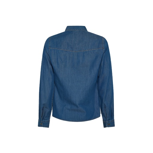 Chemise femme Valeria denim délavé – Gary's 240100
