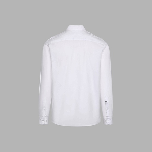 Chemise unisexe Épaulettes manches longues élasthanne – Gary's 260008