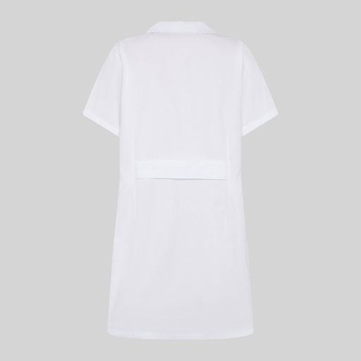 Blouse femme manches courtes sergé blanc – Gary's 541000