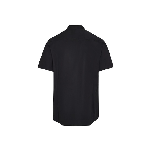 Chemise homme manches courtes col mao slim fit élasthanne – Gary's 260007