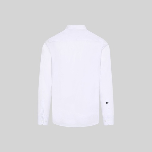 Chemise homme manches longues col mao popeline – Gary's 296000