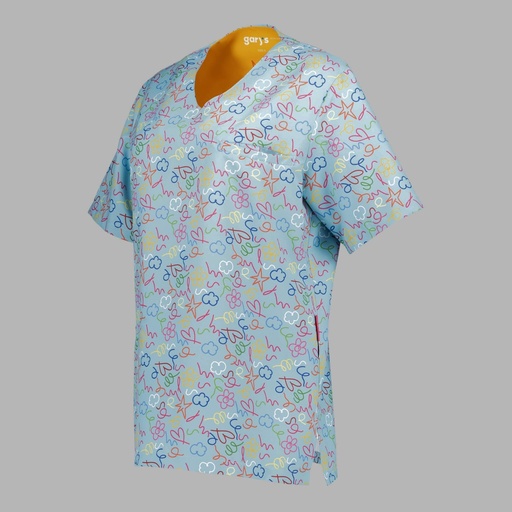 Blouse unisexe Cuore ágatha – Gary's 600051