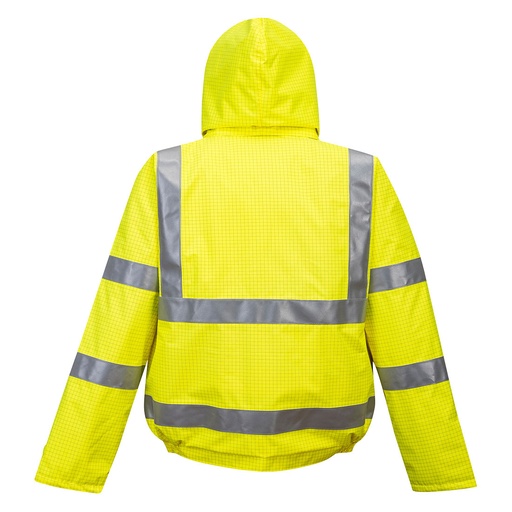 Blouson bomber ignifugé haute visibilité Bizflame Rain – Portwest S773