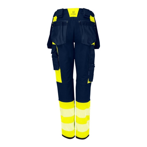 Pantalon femme avec poches flottantes amovible haute visibilité EN ISO 20471 classe 1 – ProJob 646543