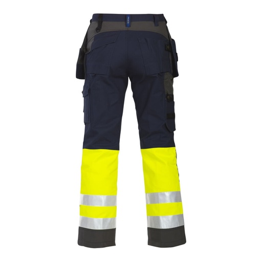 Pantalon avec renforts et poches flottantes haute visibilité EN ISO 20471 classe 1 – ProJob 646522