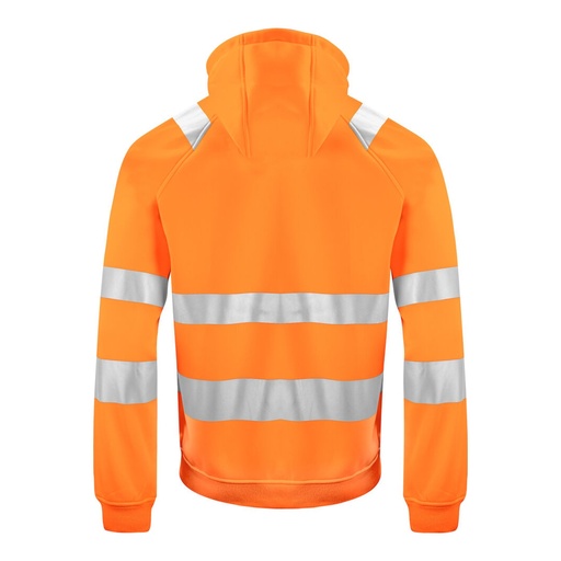 Sweat-shirt full zip à capuche haute visibilité EN ISO 20471 classe 3/2 – ProJob 646132