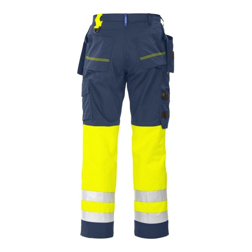 Pantalon avec renforts et poches flottantes haute visibilité EN ISO 20471 classe 1 – ProJob 646502