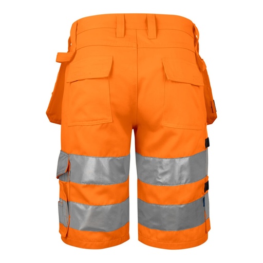 Short de travail avec poches flottantes haute visibilité EN ISO 20471 classe 2 coupe moderne – ProJob 646535