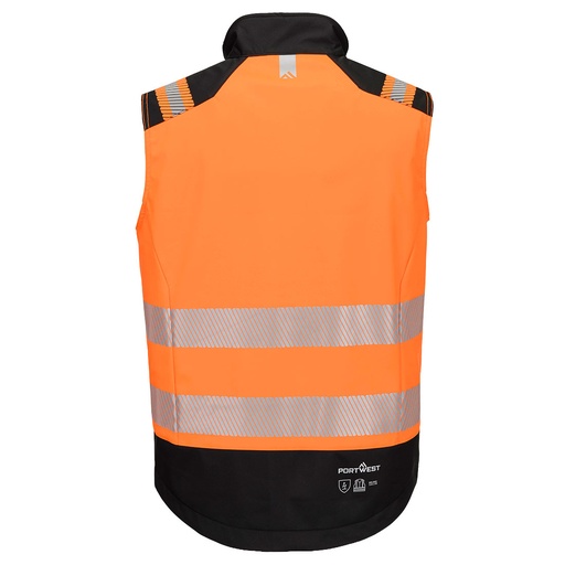 Gilet softshell ignifugé haute visibilité Modaflame PW3 – Portwest FR719