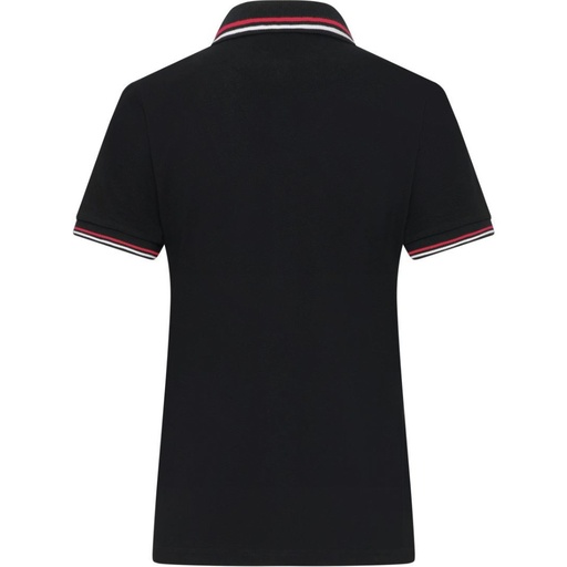 Polo piqué épais rayé 210 g femme – Daiber JN 1305