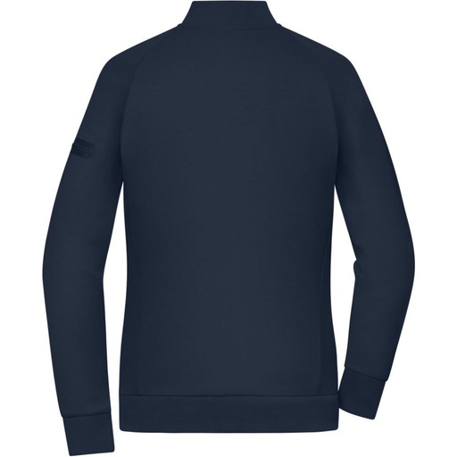 Veste sweat zippée interlock 360 g femme – Daiber 8053