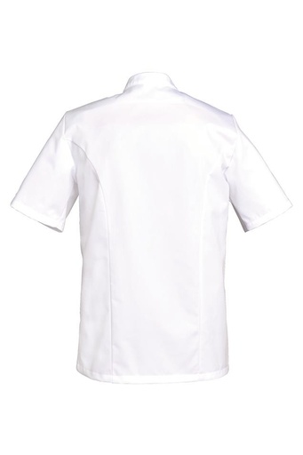 Veste de cuisine mixte manches courtes à pressions Cookie coton – SNV COOKIEMC2