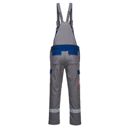 Cotte à bretelles ignifugée bicolore Bizflame Ultra – Portwest FR07