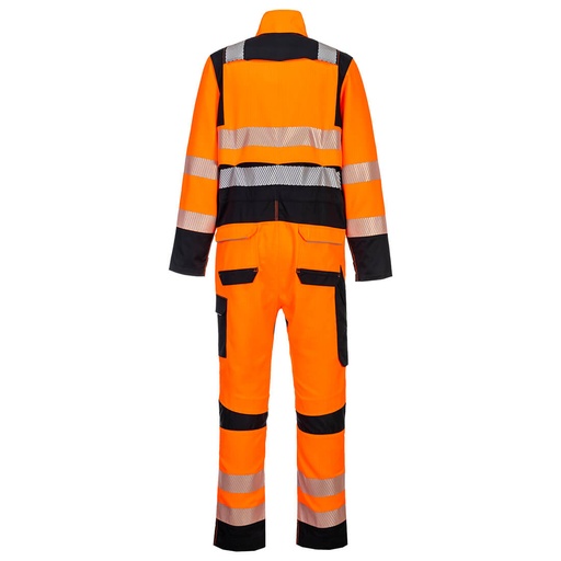 Combinaison ignifugée haute visibilité orange Modaflame PW3 – Portwest FR509