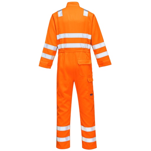 Combinaison ignifugée haute visibilité orange Modaflame RIS – Portwest MV91