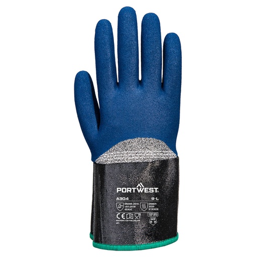 Gant Grip C13 nitrile mousse manchette longue – Portwest A304