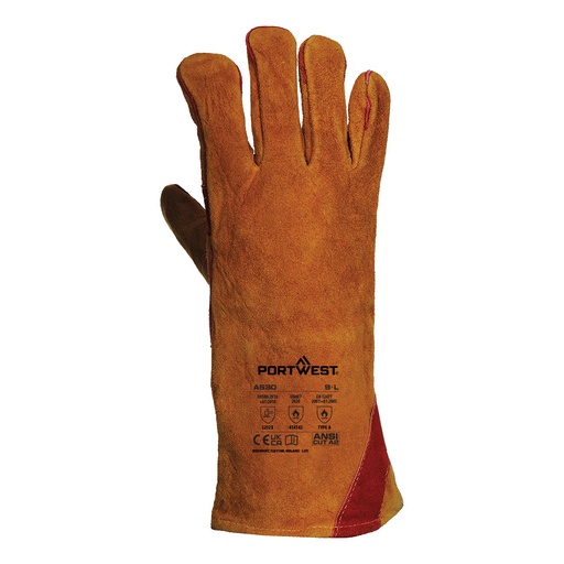 Gant soudure haut de gamme renforcé – Portwest A530