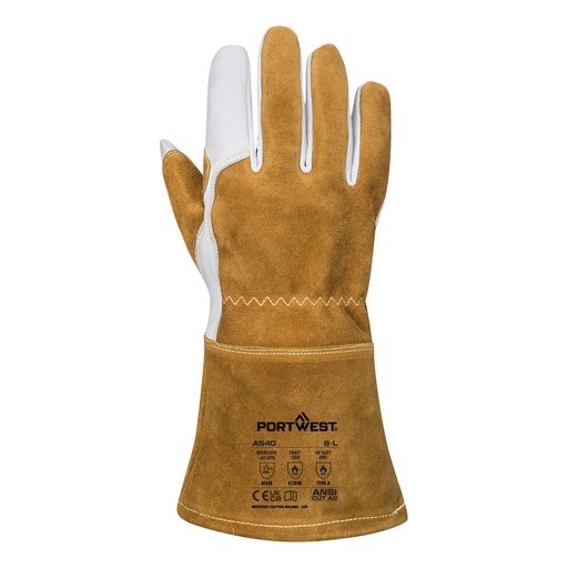Gant soudage Ultra doublé polaire – Portwest A540