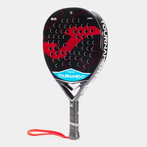 Raquette Paddel Joma Tournament flex Noir et rouge 