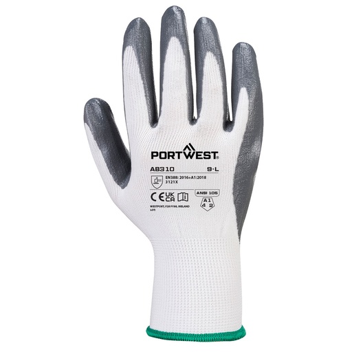 Gant Grip 13 nitrile Essential – lot de 12 paires – Portwest AB310