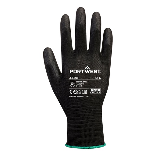 Gant enduit PU sans latex – carton de 144 paires – Portwest A123