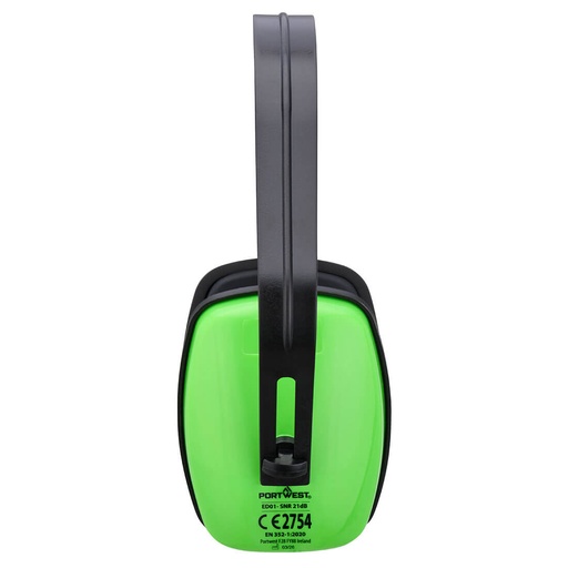 Casque anti-bruit Classic bas SNR 21 dB – Portwest ED01