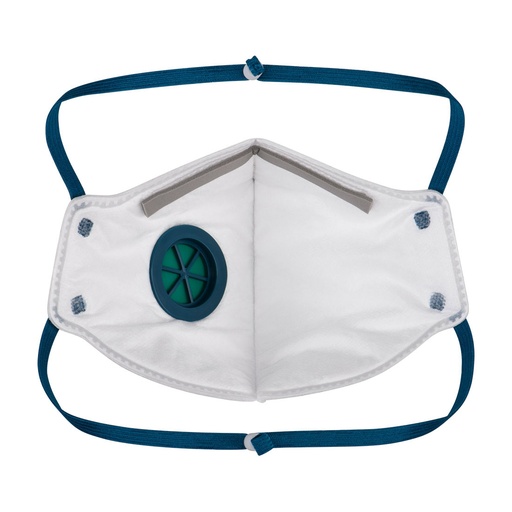 Masque pliable FFP2 à valve Dolomite – lot de 3 – Portwest P210