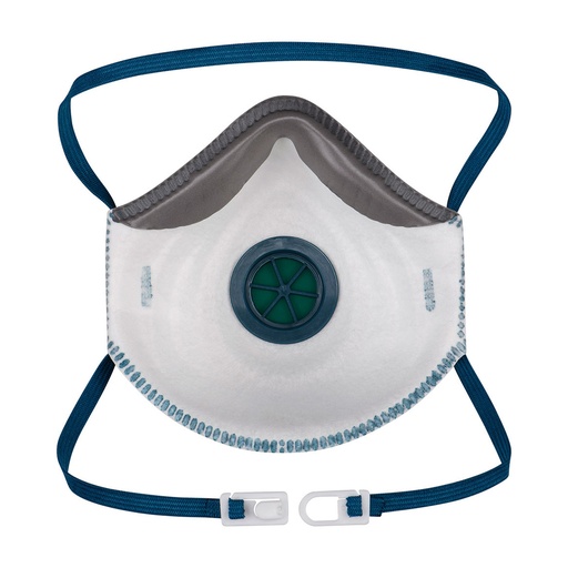 Masque FFP2 Ergonet à valve – boîte de 10 – Portwest P271
