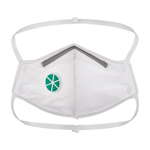 Masque pliable FFP3 à valve Dolomite – lot de 3 – Portwest P310