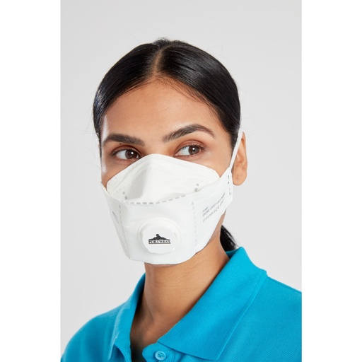 Masque Eagle FFP3 pliable à valve – boîte de 10 – Portwest P391