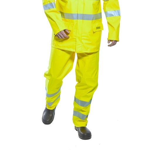 Pantalon de pluie ignifugé haute visibilité Sealtex Flame – Portwest FR43
