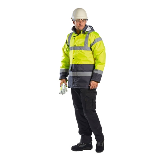Parka traffic haute visibilité bicolore – Portwest S466
