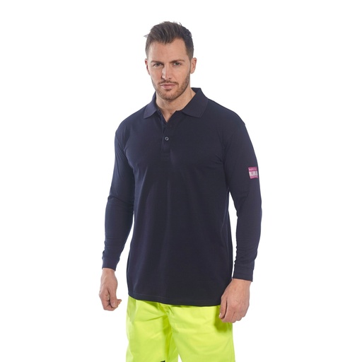 Polo ignifugé manches longues Modaflame – Portwest FR10