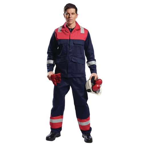 Veste ignifugée bicolore Bizflame Plus – Portwest FR55