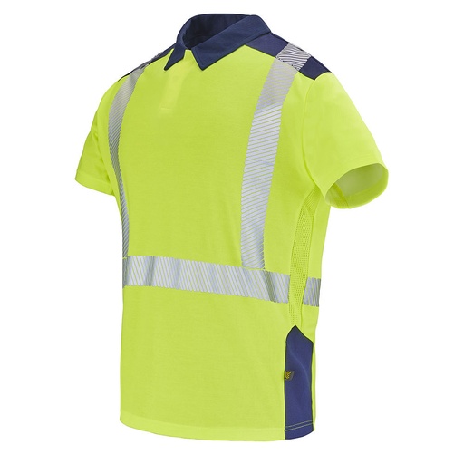 Polo manches courtes haute visibilité Fluo Safe XP – Cepovett Safety 9T86