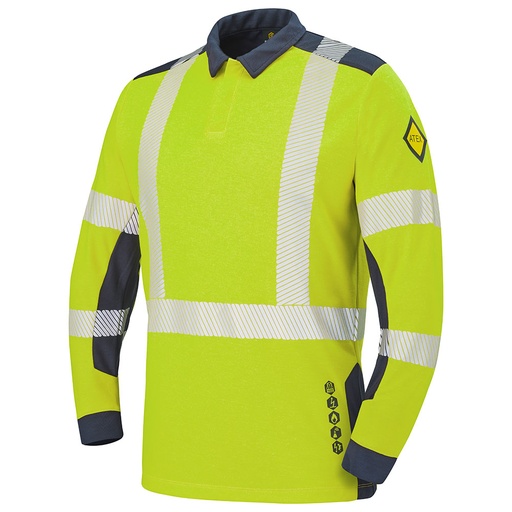 Polo multirisques haute visibilité Lapilli – Cepovett Safety 9T829162