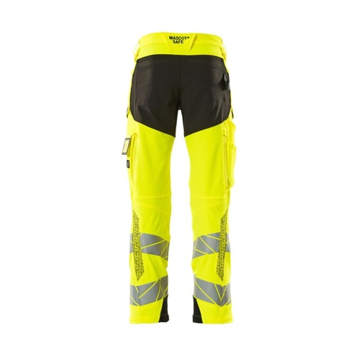 Pantalon haute visibilité stretch à poches genouillères Accelerate Safe – Mascot 19079-511