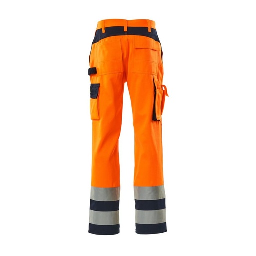 Pantalon haute visibilité à poches genouillères Olinda orange – Mascot 07179-860