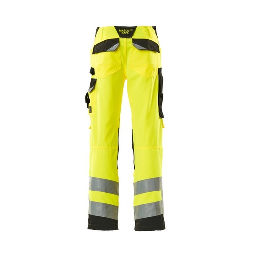 Pantalon haute visibilité à poches genouillères Kendal – Mascot 15579-860
