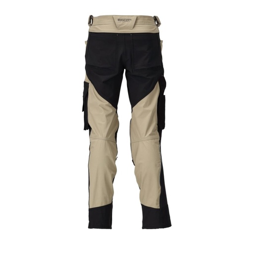 Pantalon bicolore stretch à poches genouillères Advanced – Mascot 23179-311