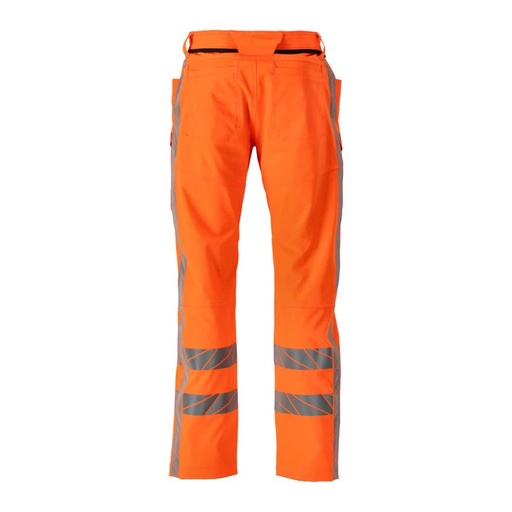 Pantalon haute visibilité orange stretch à poches cuisse Accelerate Safe – Mascot 24279-510