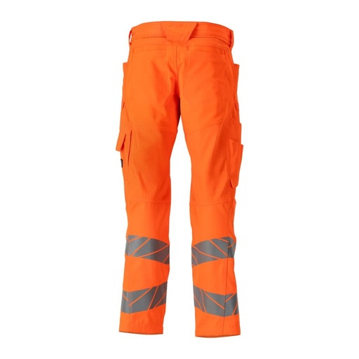 Pantalon haute visibilité ripstop uni à poches genouillères Accelerate Safe – Mascot 24579-236
