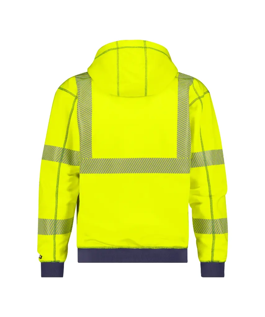 dassy-evans-hooded-high-visibility-sweatshirt-fluo-yellow-navy-back.webp