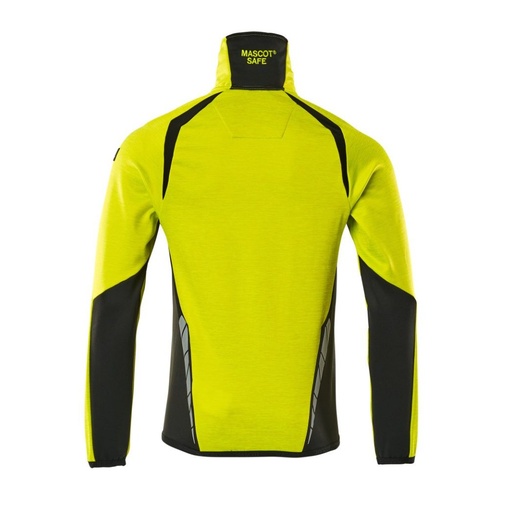 Pull polaire zippé bicolore Accelerate Safe – Mascot 19403-316