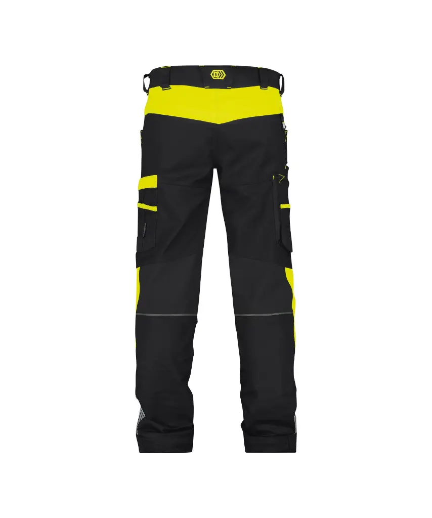 dassy-hong-kong-work-trousers-with-stretch-black-fluo-yellow-back.webp